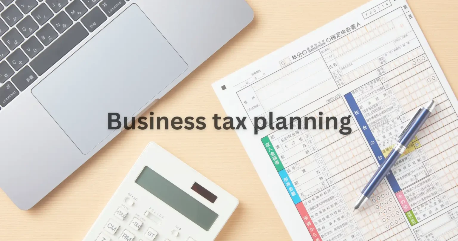 Business tax planning